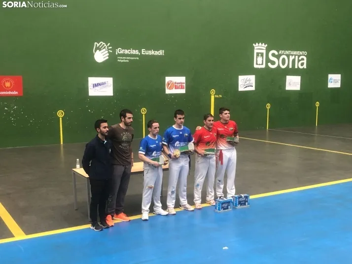 Fotos: Las finales del Open Ciudad de Soria hacen vibrar a los amantes de la pelota mano