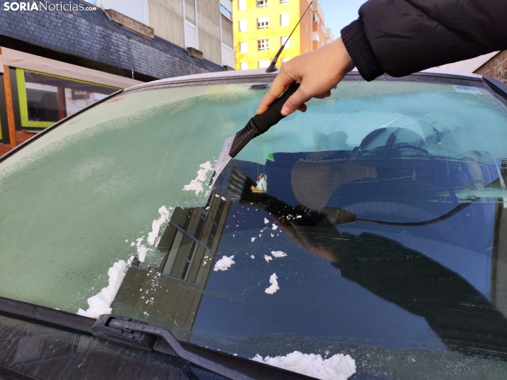 Otro amanecer bajo cero en Soria