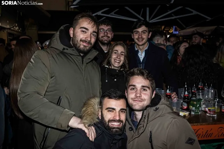 Fotos: Soria, entera, brinda por un buen 2024 en la Champanada de Nochevieja