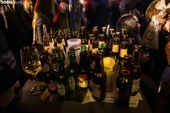 Fotos: Soria, entera, brinda por un buen 2024 en la Champanada de Nochevieja