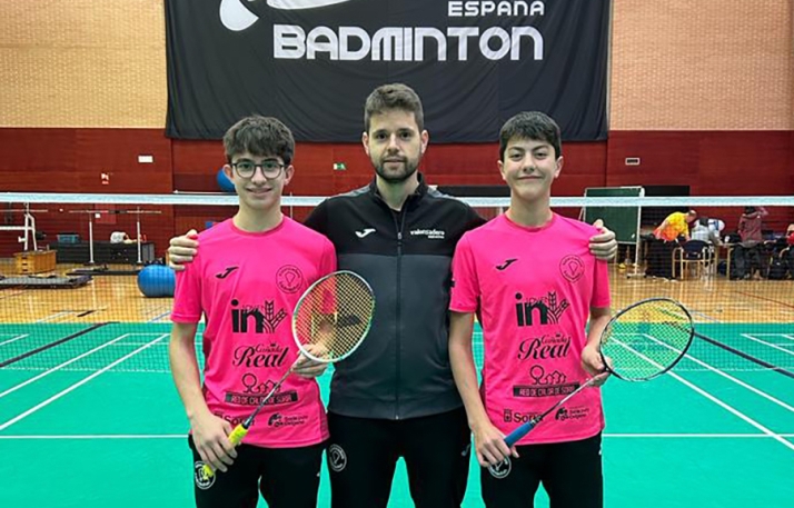 Soria, representada en la Selección Española Sub 15 de Bádminton
