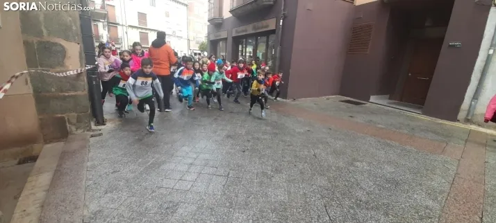 Los niños, también protagonistas en Ágreda. /PC