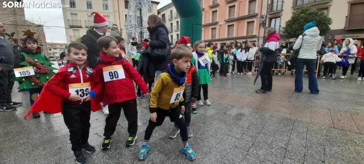 Los niños, también protagonistas en Ágreda. /PC