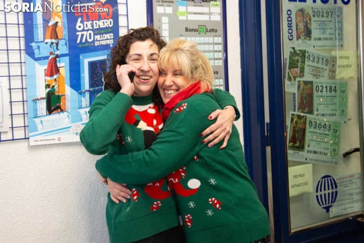 Un décimo de El Gordo vendido en Almazán: ¡Qué guay!