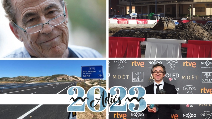 Así fue 2023 en Soria: La muerte de Sánchez Dragó, varios sucesos, muchas obras y alguna alegría
