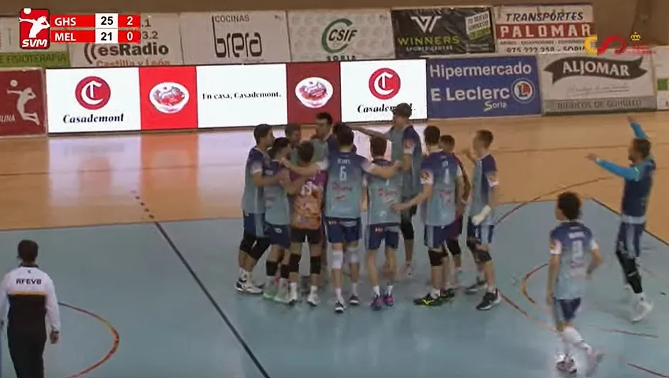 Foto 7 - Grupo Herce Soria se impone con facilidad al CV Melilla
