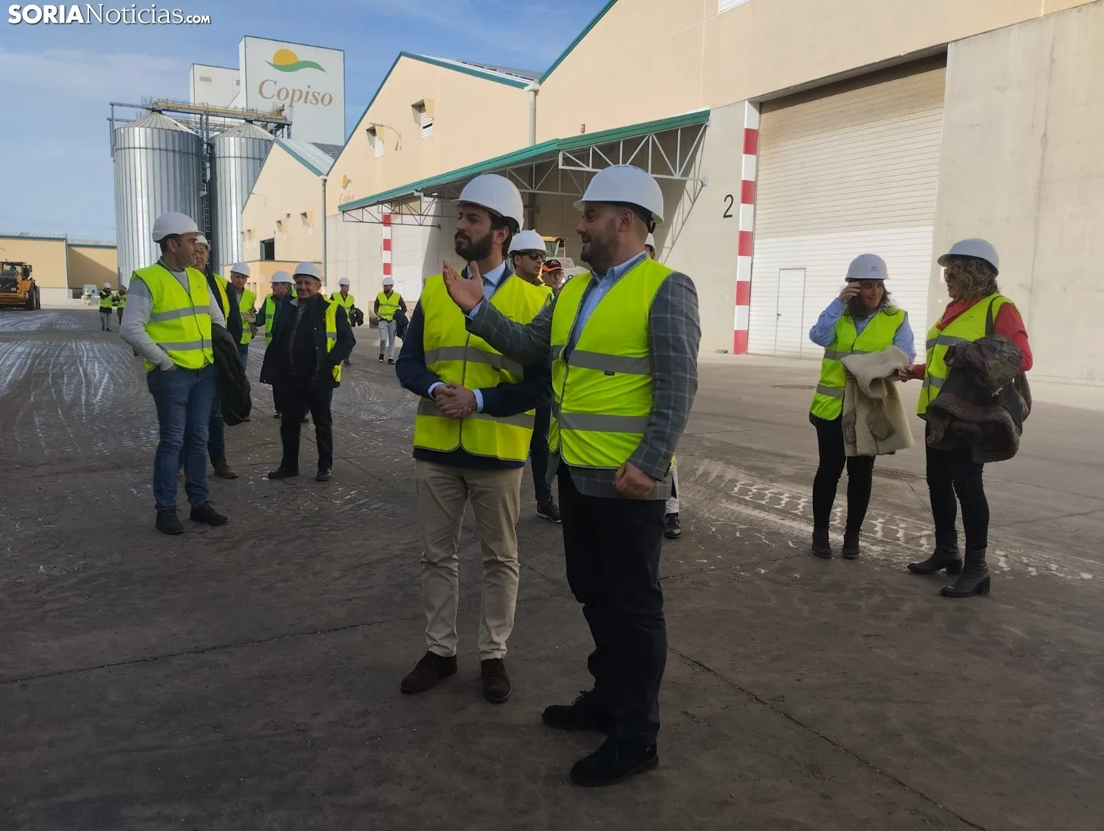 Juan García-Gallardo visita Copiso.