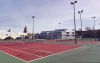 Pistas de tenis en El Burgo. /ABO