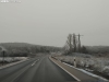 Una carretera soriana tras la nevada de esta mañana. /SN