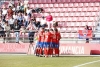 Los jugadores rojillos celebran un gol en el Numancia vs Llerenense./ Viksar Fotografía.