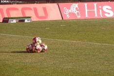 Ua imagen de la mañana en el nuevo estadio de Los Pajait