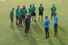 Ua imagen de la mañana en el nuevo estadio de Los Pajait