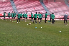 Ua imagen de la mañana en el nuevo estadio de Los Pajait