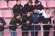 Ua imagen de la mañana en el nuevo estadio de Los Pajait