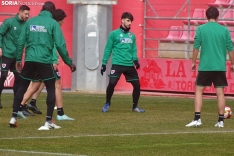 Ua imagen de la mañana en el nuevo estadio de Los Pajait