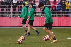 Ua imagen de la mañana en el nuevo estadio de Los Pajait