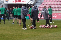 Ua imagen de la mañana en el nuevo estadio de Los Pajait