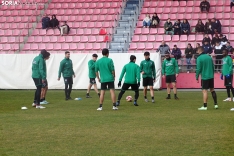 Ua imagen de la mañana en el nuevo estadio de Los Pajait