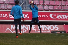 Ua imagen de la mañana en el nuevo estadio de Los Pajait