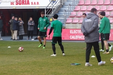 Ua imagen de la mañana en el nuevo estadio de Los Pajait