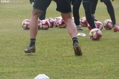 Ua imagen de la mañana en el nuevo estadio de Los Pajait