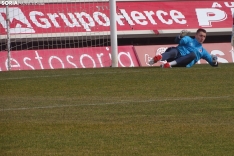 Ua imagen de la mañana en el nuevo estadio de Los Pajait