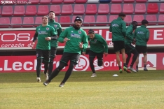 Ua imagen de la mañana en el nuevo estadio de Los Pajait
