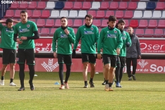 Ua imagen de la mañana en el nuevo estadio de Los Pajait