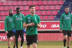Ua imagen de la mañana en el nuevo estadio de Los Pajait