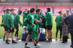 Ua imagen de la mañana en el nuevo estadio de Los Pajait