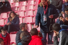 Ua imagen de la mañana en el nuevo estadio de Los Pajait