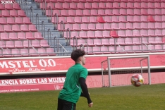 Ua imagen de la mañana en el nuevo estadio de Los Pajait