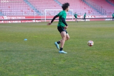 Ua imagen de la mañana en el nuevo estadio de Los Pajait