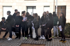 Foto 9 - Galer&iacute;a y noticia: Homenaje estudiantil a las v&iacute;ctimas sorianas del Holocausto