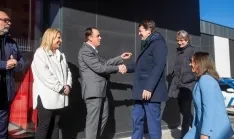 Visita de Alfonso Fernández Mañueco. 