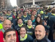 Foto 4 - Almaz&aacute;n regres&oacute; a su cita con la San Silvestre Vallecana con un gran resultado