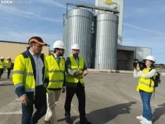 Juan García-Gallardo visita Copiso.