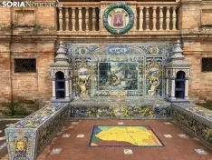 Soria en la plaza de España. /SN