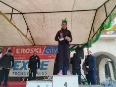 Uno de los podios hoy. /Ayto 