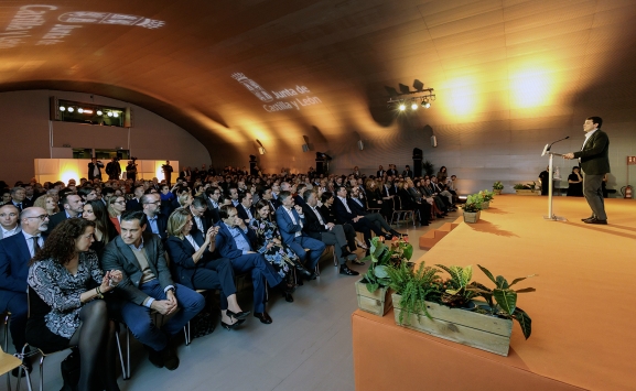 Acto de promoción turística de Castilla y León hoy. /Jta - ©FHERAS