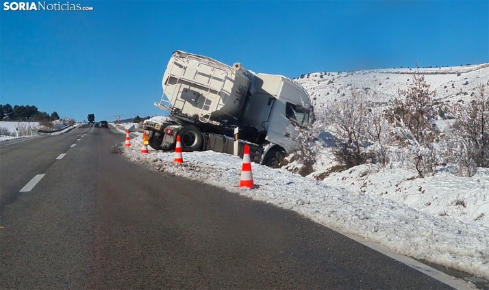 Precaución en la N-122 hacia Valladolid