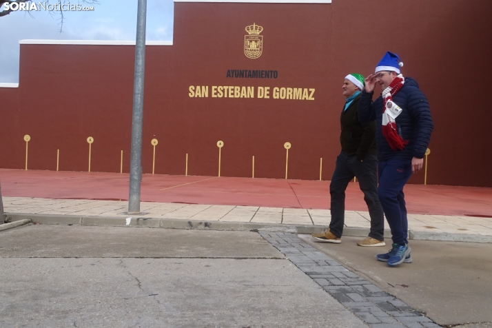 Una de las imágenes de este viernes en San Esteban de Gormaz. /PC