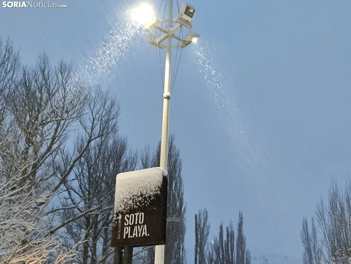 El Duero, la nieve y San Saturio; un escenario de pel&iacute;cula
