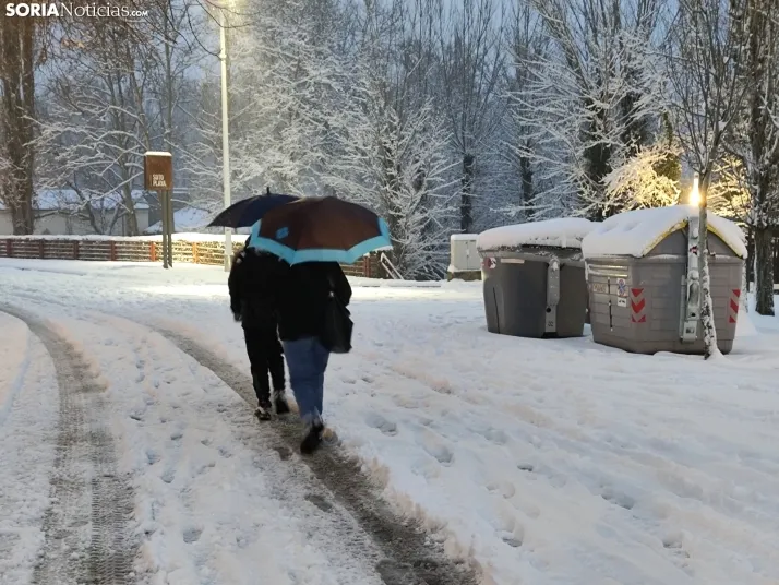 El Duero, la nieve y San Saturio; un escenario de pel&iacute;cula