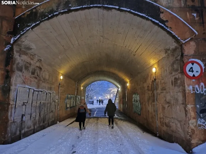 El Duero, la nieve y San Saturio; un escenario de pel&iacute;cula