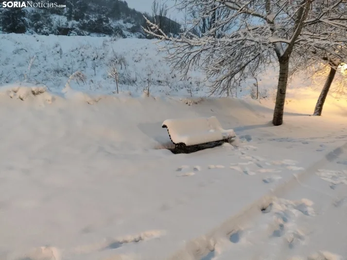 El Duero, la nieve y San Saturio; un escenario de pel&iacute;cula