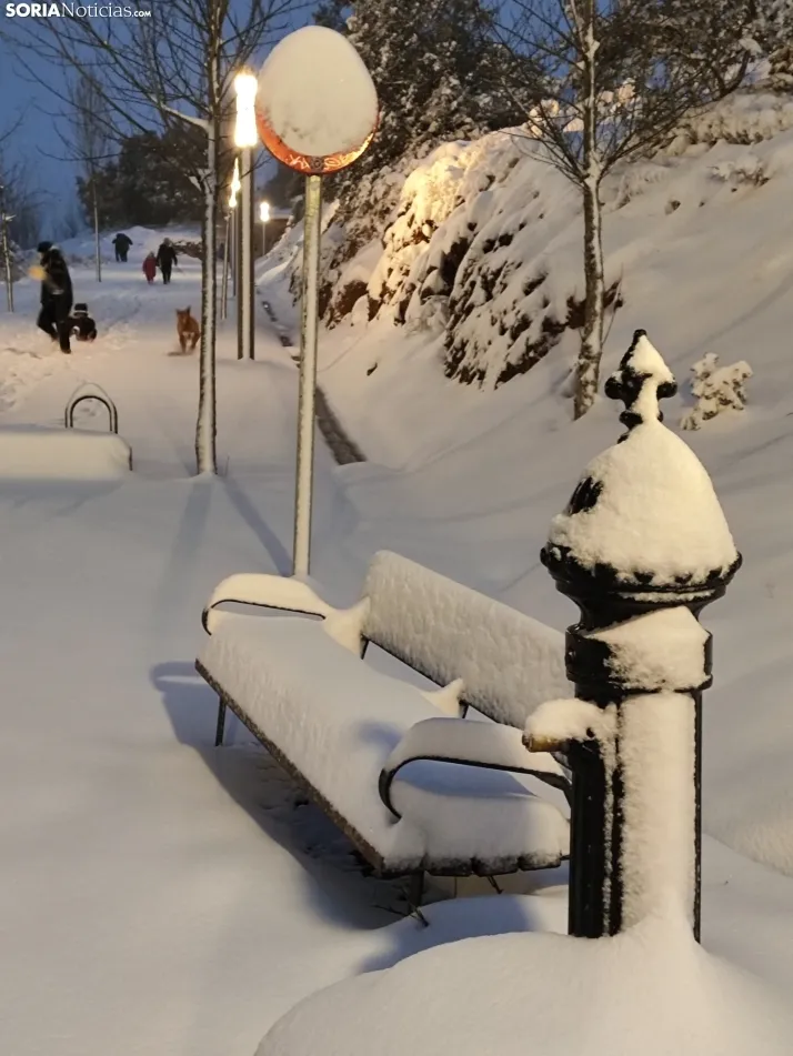 El Duero, la nieve y San Saturio; un escenario de pel&iacute;cula