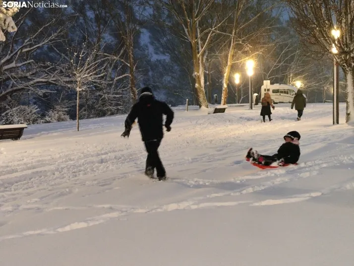 El Duero, la nieve y San Saturio; un escenario de pel&iacute;cula