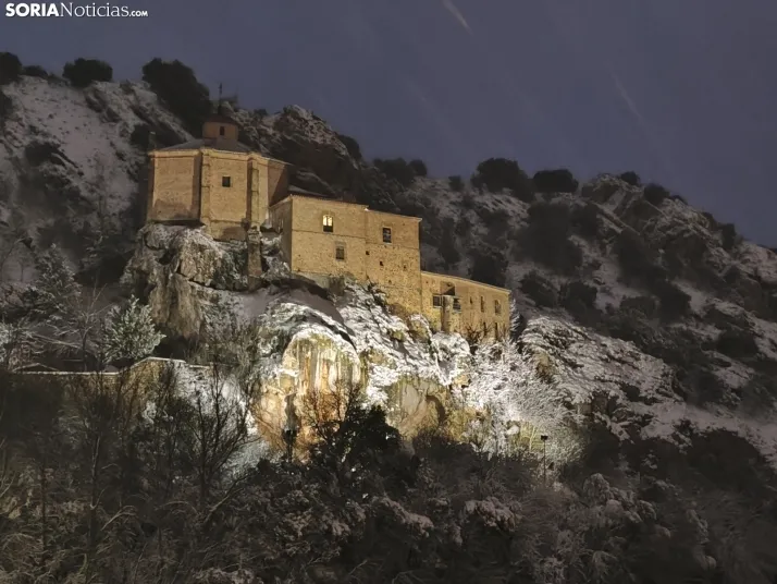 El Duero, la nieve y San Saturio; un escenario de pel&iacute;cula