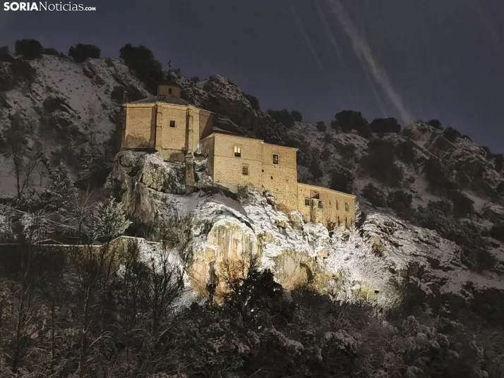 El Duero, la nieve y San Saturio; un escenario de pel&iacute;cula